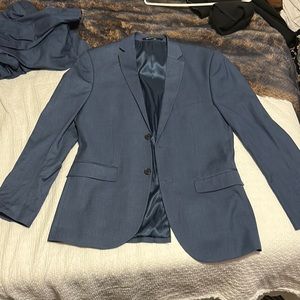 H&M blue Suit jacket (matching pants!)